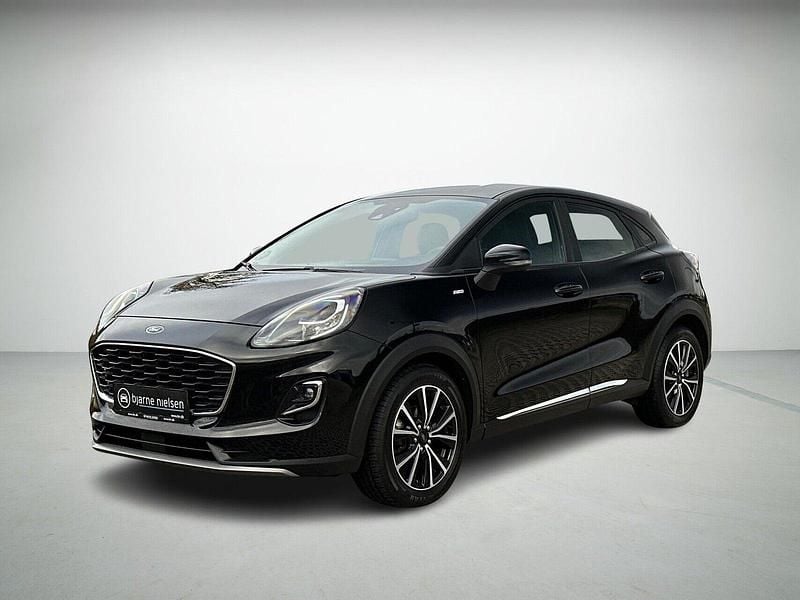 Sortmetal Brugt 2020 Ford Puma Gen-E Titanium | 149.800 kr. - Billede 1/4