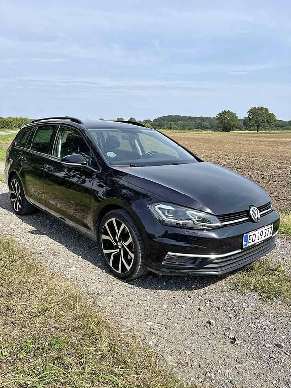 Brugt VW Golf VII 116 HK (85 kW) 2018 Sort Stationcar