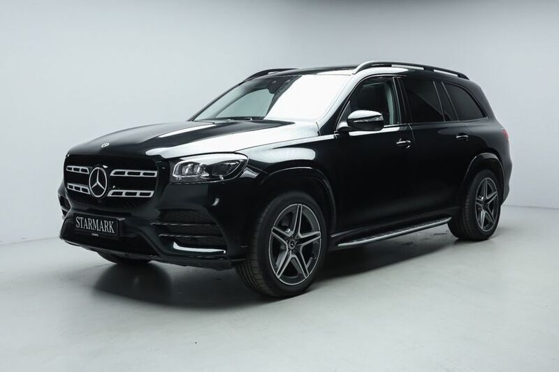 Grønmetal Brugt 2022 Mercedes GLS400 AMG line SUV | 1.199.000 kr. - Billede 1/4