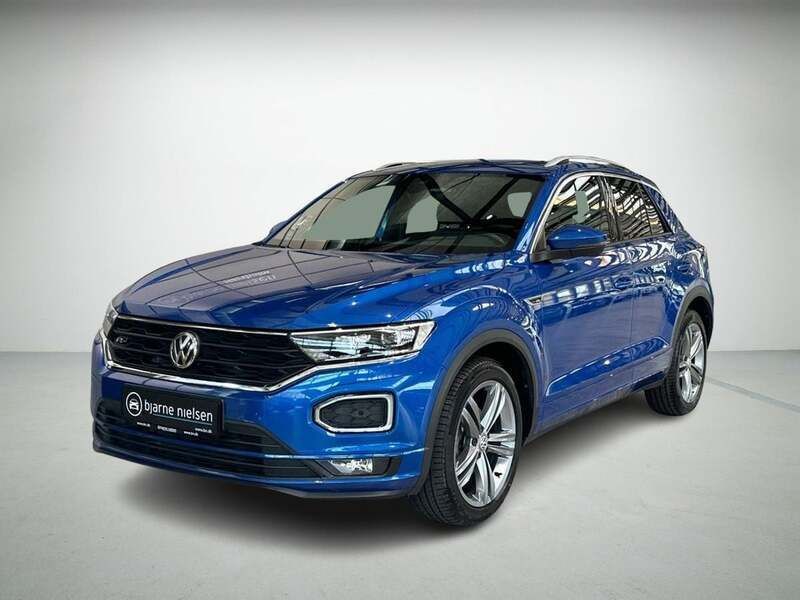 Blåmetal Brugt 2019 VW T-Roc Sport SUV | 249.900 kr. (Fair pris) - Billede 1/4