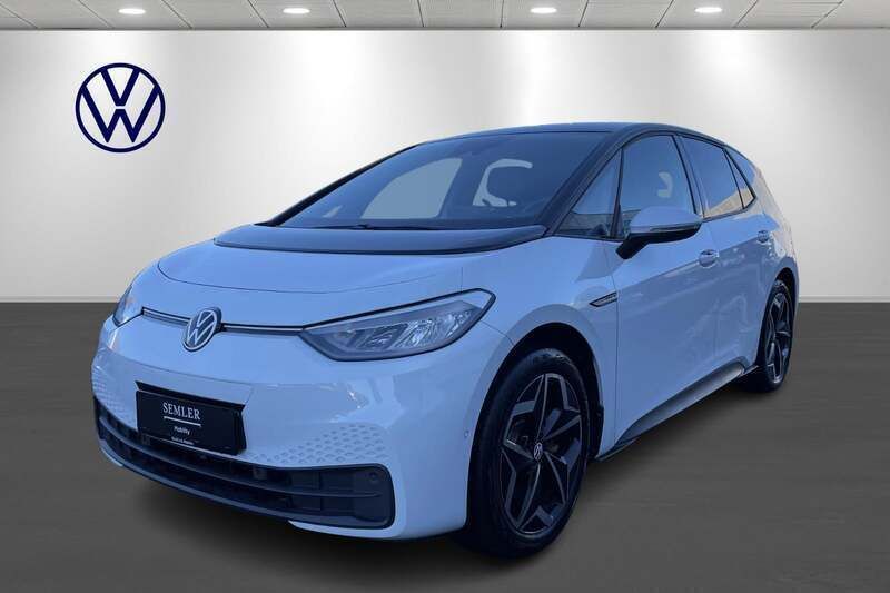 Hvidmetal Brugt 2023 VW ID.3 Active Hatchback | 249.900 kr. (Dyr) - Billede 1/4