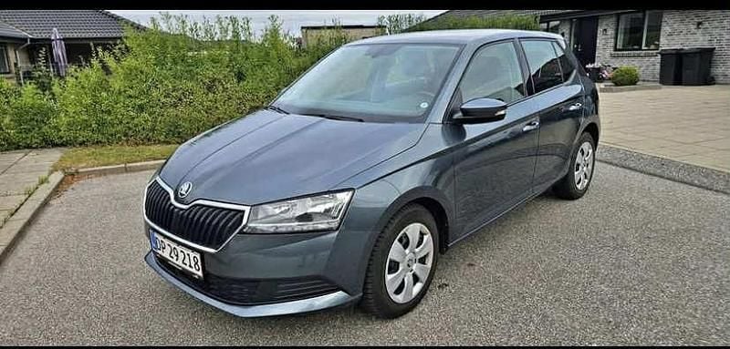 Grå Brugt 2018 Skoda Fabia Ambition Hatchback | 88.900 kr. (God pris) - Billede 1/4