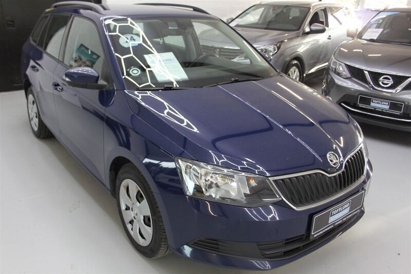 Blå Brugt 2016 Skoda Fabia Ambition Hatchback | 64.900 kr. (Fair pris) - Billede 1/4