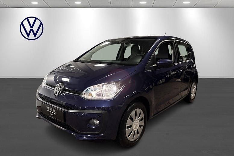 Blåmetal Brugt 2018 VW up! move up! Hatchback | 109.900 kr. (Lidt for dyr) - Billede 1/4