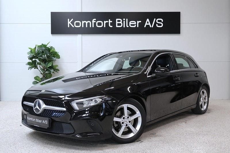 Sort Brugt 2019 Mercedes A200 Business Hatchback | 198.900 kr. (Fair pris) - Billede 1/4