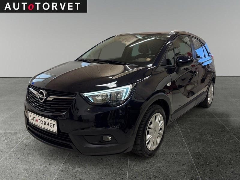 Blåmetal Brugt 2017 Opel Crossland X Enjoy SUV | 79.700 kr. (Super pris) - Billede 1/4