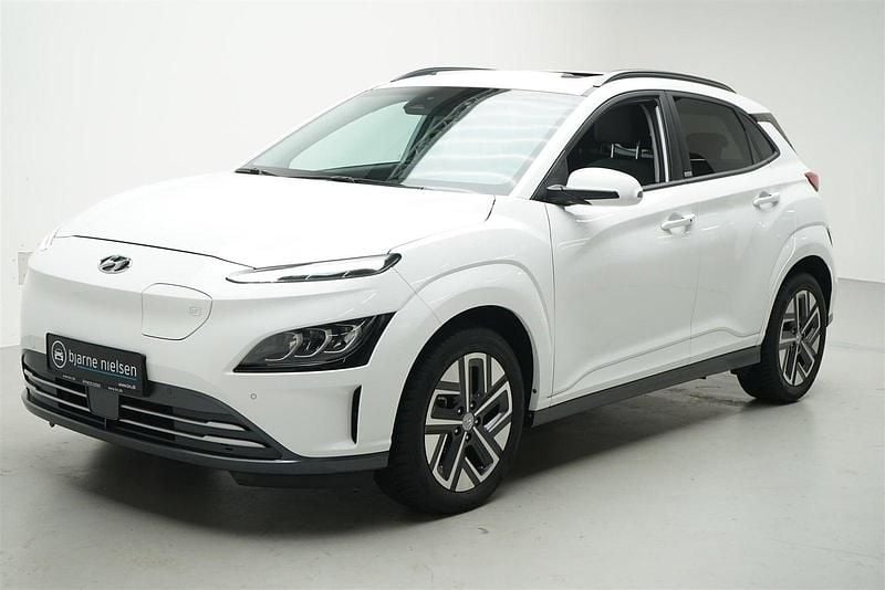 Hvid Brugt 2021 Hyundai Kona Trend SUV | 134.900 kr. (Fair pris) - Billede 1/4