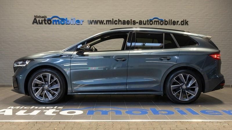 Brugt Skoda Enyaq iV SportLine 150 kW (204 HK) 2021 Koksmetal SUV