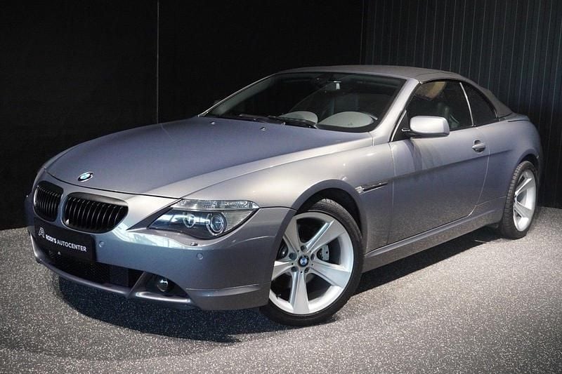 Brugt BMW 645 Cabriolet 333 HK (244 kW) 2004 Gråmetal Cabriolet