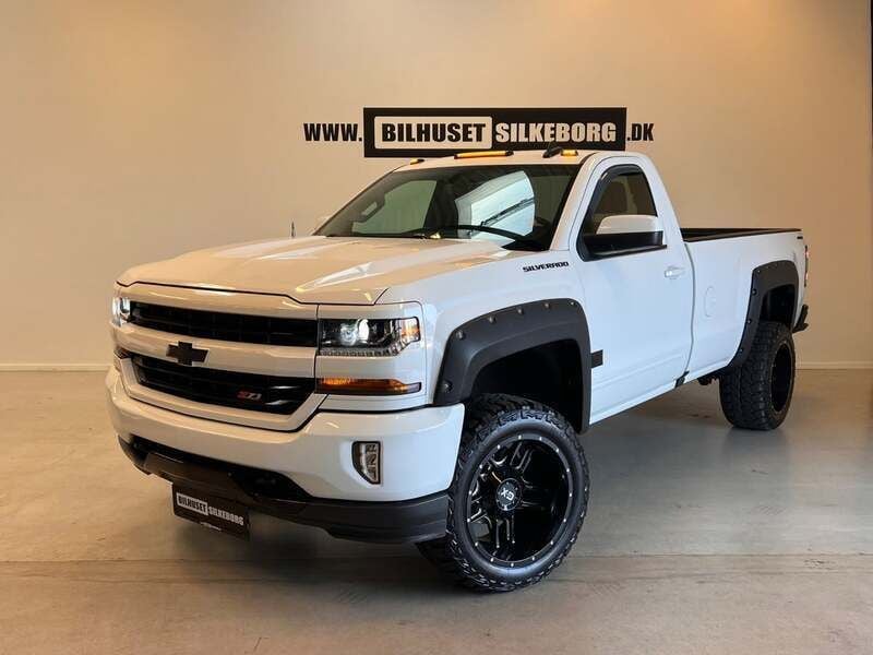 Hvid Brugt 2017 Chevrolet Silverado | 299.800 kr. - Billede 1/4