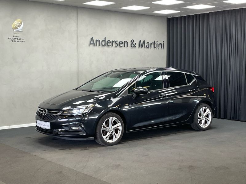 Grå Brugt 2016 Opel Astra Dynamic Hatchback | 109.900 kr. (Dyr) - Billede 1/4