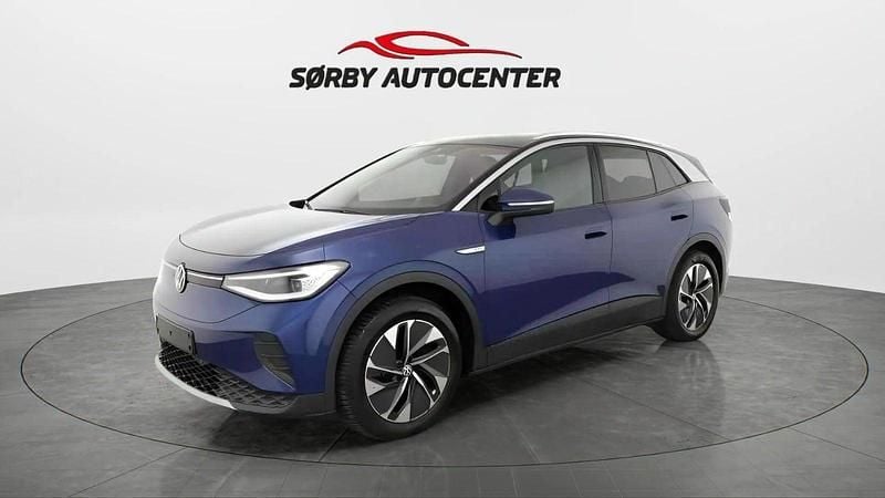 Blåmetal Brugt 2021 VW ID.4 Pro Performance SUV | 224.900 kr. (Super pris) - Billede 1/4
