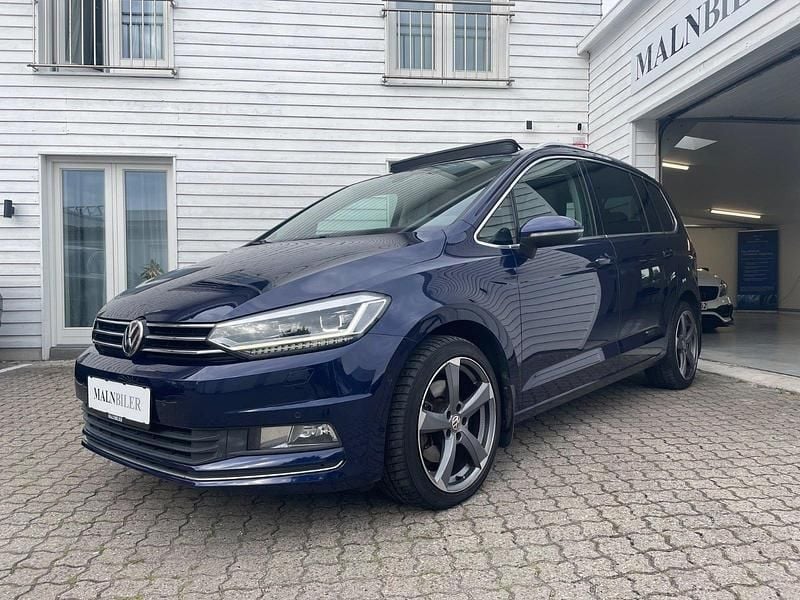 Brugt VW Touran Highline 150 HK (110 kW) 2016 Blåmetal MPV