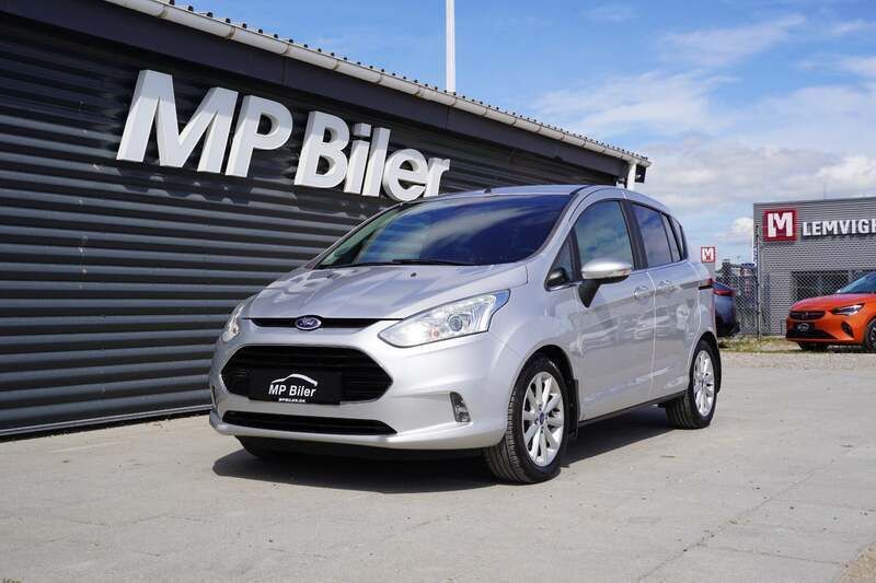 Sølvmetal Brugt 2016 Ford B-MAX Titanium MPV | 64.900 kr. (Fair pris) - Billede 1/4