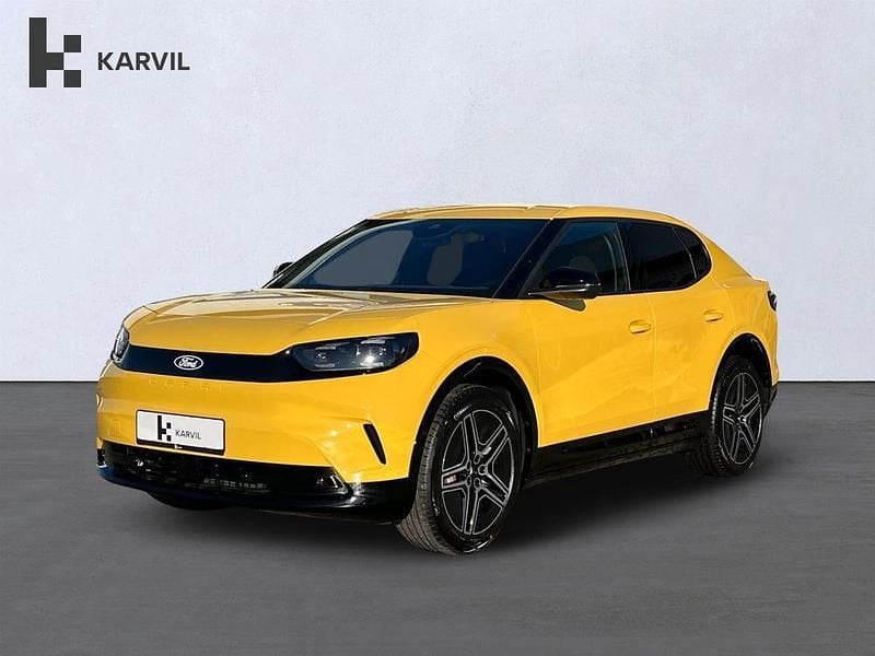Vivid yellow Ny 2025 Ford Capri Premium SUV | 349.900 kr. (Lidt for dyr) - Billede 1/4