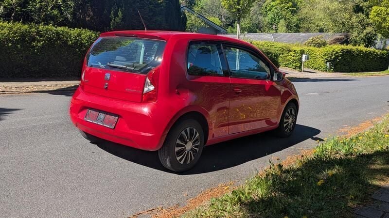 Brugt Seat Mii Style 60 HK (44 kW) 2013 Rød Hatchback