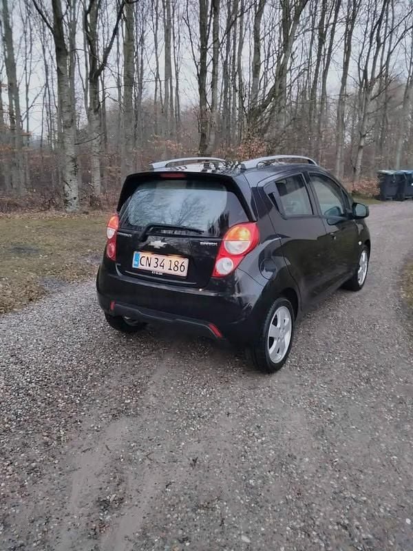 Brugt Chevrolet Spark 82 HK (60 kW) 2013 Sort Hatchback