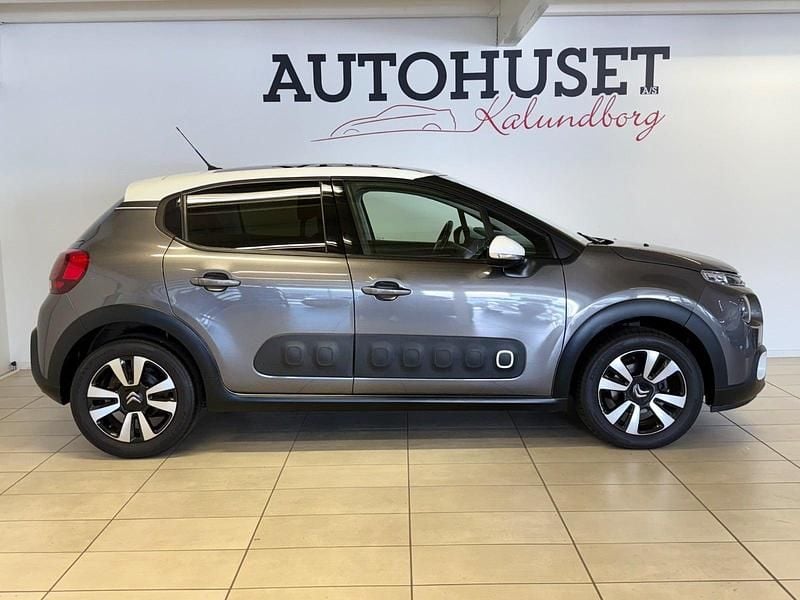 Brugt Citroën C3 PureTech 110 HK (80 kW) 2019 Gråmetal Hatchback