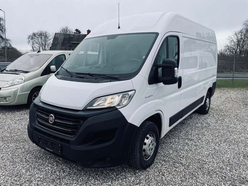 Hvid Brugt 2019 Fiat Ducato 33 Van | 119.800 kr. - Billede 1/4