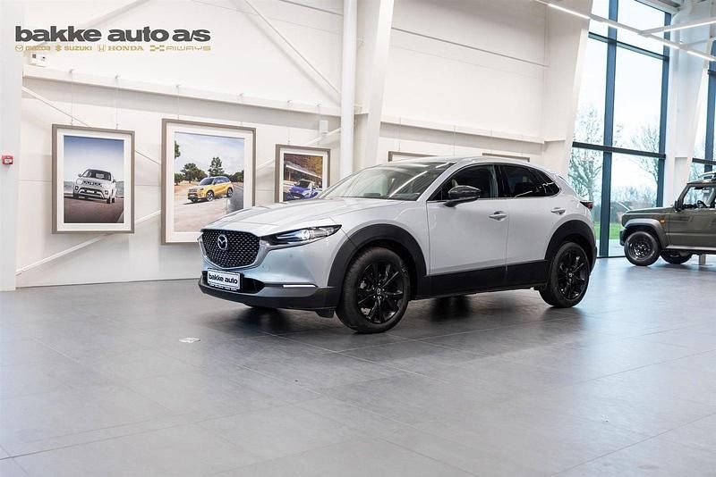 Sølvmetal Brugt 2023 Mazda CX-30 Homura-Line SUV | 259.900 kr. (Fair pris) - Billede 1/4