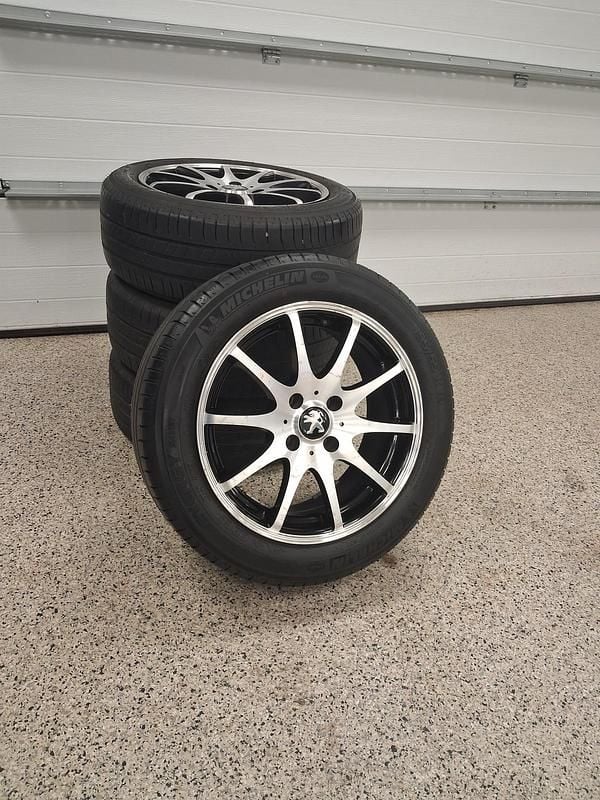 Blå Brugt 2017 Peugeot 208 Desire Sky Hatchback | 47.500 kr. (God pris) - Billede 1/8