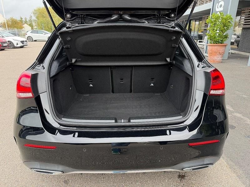 Brugt Mercedes A200 AMG line 163 HK (119 kW) 2019 Sort Hatchback