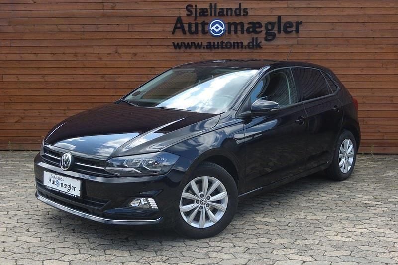 Sort Brugt 2020 VW Polo Highline Hatchback | 175.000 kr. (Fair pris) - Billede 1/4
