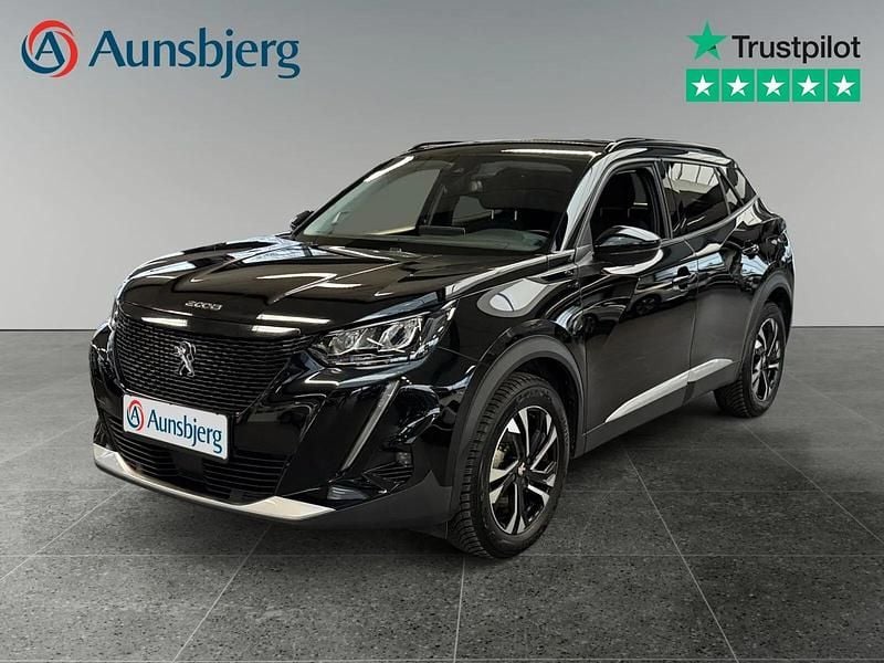 Sort Brugt 2022 Peugeot e-2008 Allure SUV | 122.500 kr. (Fair pris) - Billede 1/4