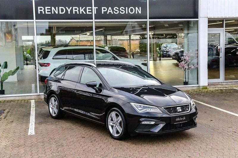 Sortmetal Brugt 2018 Seat Leon ST FR Stationcar | 139.900 kr. (Fair pris) - Billede 1/4