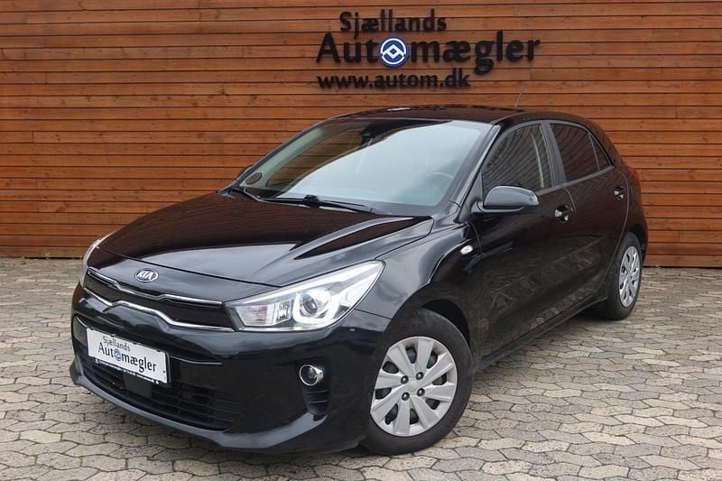 Sort Brugt 2020 Kia Rio Hatchback | 130.000 kr. (Fair pris) - Billede 1/4