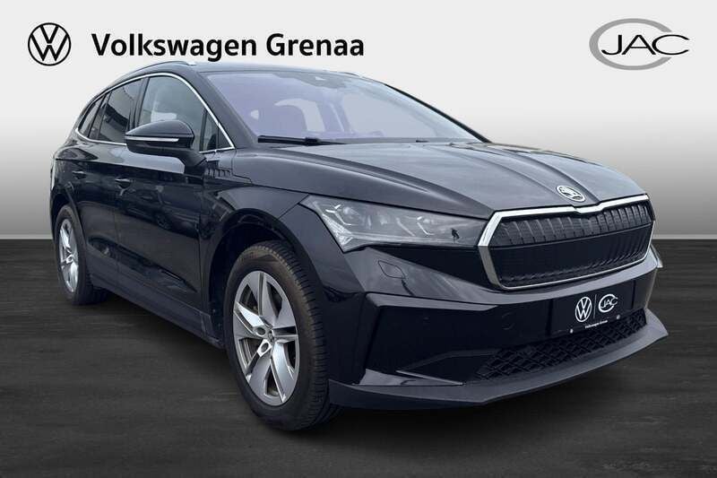 Sortmetal Brugt 2021 Skoda Enyaq iV SUV | 249.900 kr. (God pris) - Billede 1/4