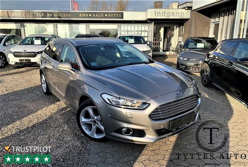 Gråmetal Brugt 2018 Ford Mondeo Titanium Stationcar | 159.800 kr. (Fair pris) - Billede 1/4