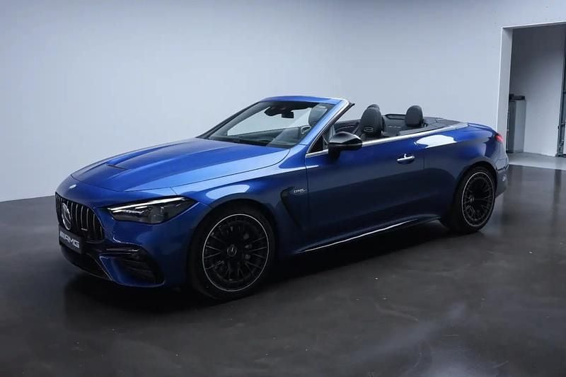 Blåmetal Brugt 2024 Mercedes CLE53 AMG Cabriolet | 1.699.900 kr. - Billede 1/4