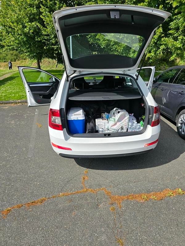 Brugt Skoda Octavia Style 110 HK (80 kW) 2016 Hvid Stationcar