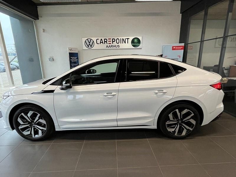 Brugt Skoda Enyaq iV SportLine 210 kW (286 HK) 2025 Hvidmetal SUV