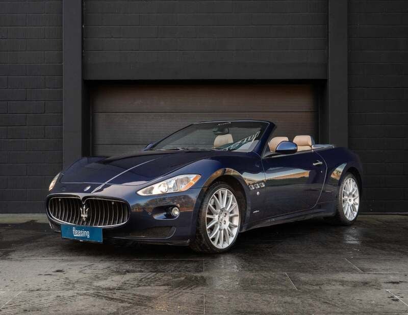 Brugt Maserati GranCabrio 440 HK (323 kW) 2011 Blå Cabriolet