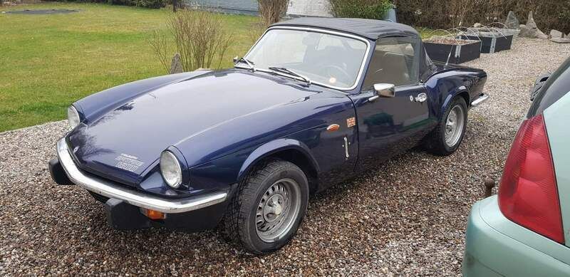 Blå Brugt 1977 Triumph Spitfire | 80.000 kr. - Billede 1/3