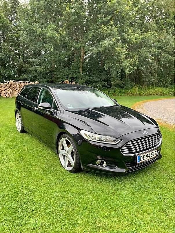 Brugt Ford Mondeo 160 HK (117 kW) 2017 Sort Stationcar