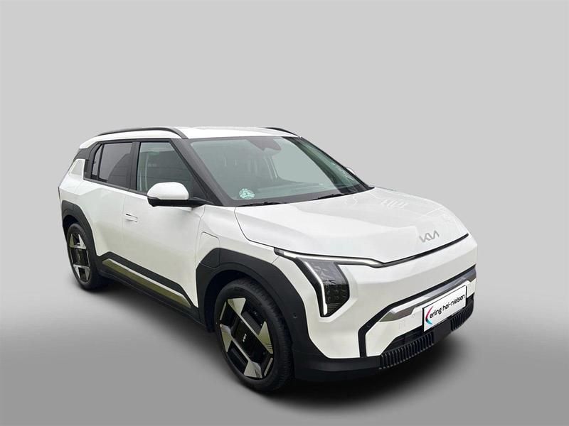 Snow white pearl Brugt 2025 Kia EV3 2 SUV | 339.900 kr. - Billede 1/4
