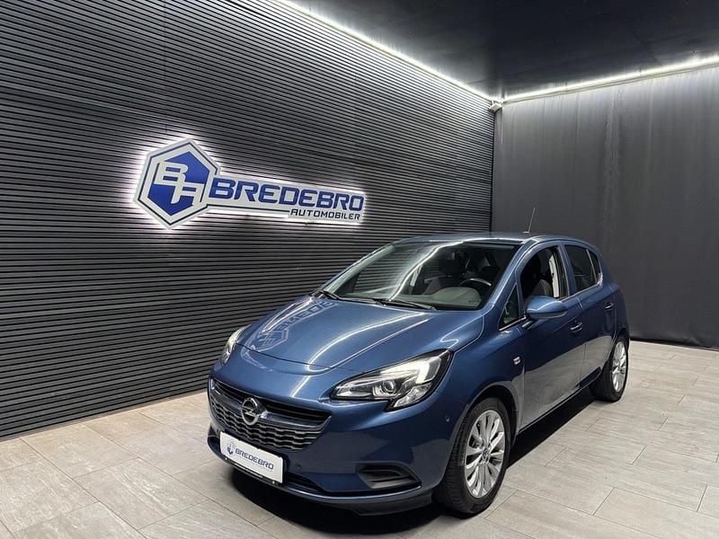Blåmetal Brugt 2016 Opel Corsa Cosmo Hatchback | 89.500 kr. (Fair pris) - Billede 1/4