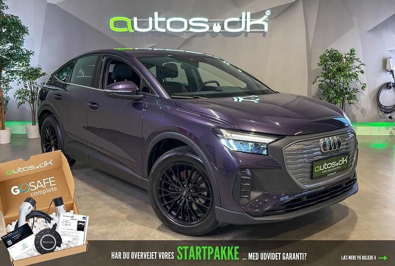 Lillametal Brugt 2022 Audi Q4 Sportback e-tron SUV | 194.000 kr. (Fair pris) - Billede 1/4