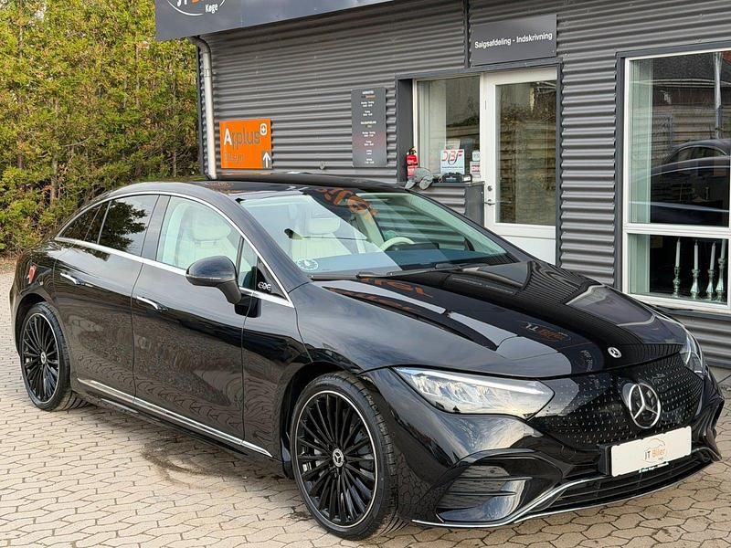 Sortmetal Brugt 2024 Mercedes EQE350 AMG line Sedan | 499.900 kr. (Fair pris) - Billede 1/4