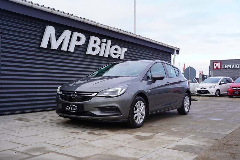 Gråmetal Brugt 2016 Opel Astra Enjoy Hatchback | 94.900 kr. (Fair pris) - Billede 1/4