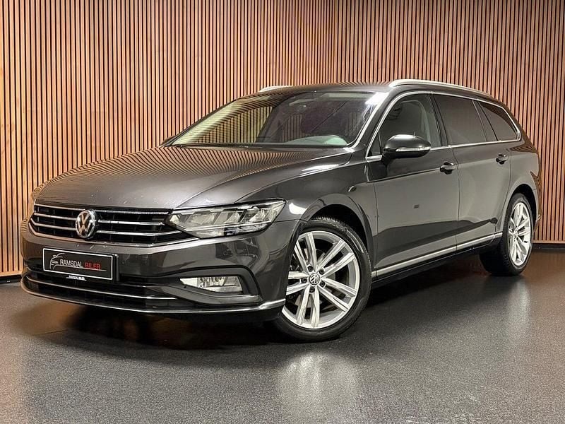 Grå Brugt 2019 VW Passat Elegance Stationcar | 234.995 kr. (Fair pris) - Billede 1/4