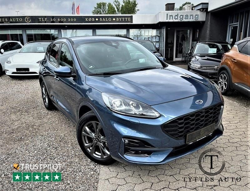Blåmetal Brugt 2021 Ford Kuga ST-Line X SUV | 214.800 kr. (Fair pris) - Billede 1/4
