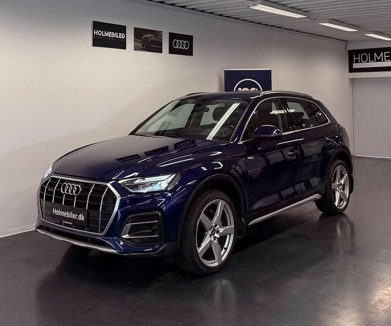 Blåmetal Brugt 2022 Audi Q5 Prestige SUV | 334.900 kr. - Billede 1/3