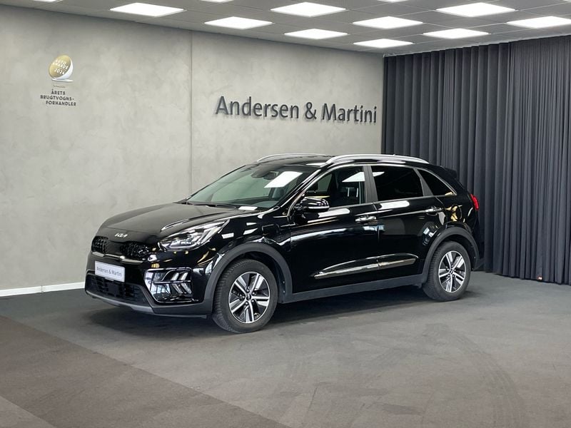 Aurora black pearl Brugt 2022 Kia Niro Advance SUV | 224.800 kr. (Dyr) - Billede 1/4