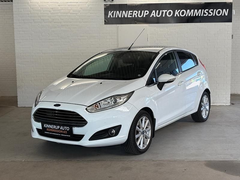 Hvid Brugt 2016 Ford Fiesta Titanium Hatchback | 69.900 kr. (Fair pris) - Billede 1/4