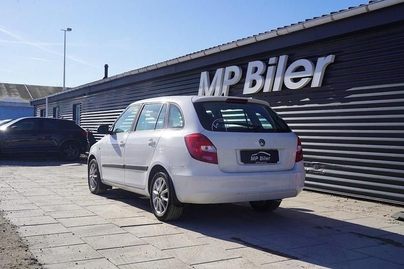 Brugt Skoda Fabia GreenLine 75 HK (55 kW) 2013 Hvid Stationcar