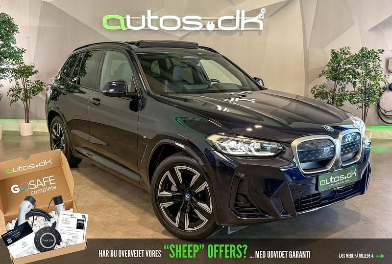 Carbonsortmetal Brugt 2022 BMW iX3 M Sport SUV | 334.000 kr. (God pris) - Billede 1/4